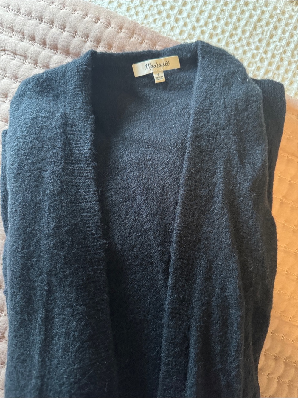 Madewell Cozy Walker Cardigan (Wool/Alpaca Blend)
